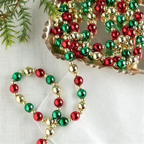 christmas tree beaded garland|christmas tree bead strings.